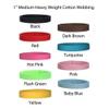 1" Medium Heavy Cotton Webbing - Choose Your Color (10 Yards, Khaki) view 1