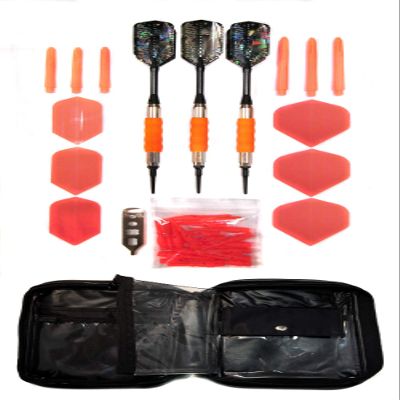 VIPER Sure Grip Soft Tip Darts with Accessory Kit (Neon Orange, 18 Grams)