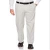 Savane Men's Ultimate Performance Pleated Chino Pants with Expandable Waist, Stretch Non-Iron (Available in Big & Tall), Ultimate Vapor, 38W x 34L view 1