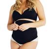 Belly Bandit Belly Boost Pregnancy Support Band - Comfortable & Discreet Grow-with-You Pregnancy Belly Band with Ultra-Soft & Breathable Knit, Black, Small view 2