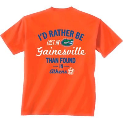 NCAA Florida Gators Lost and Found Short Sleeve T-Shirt, Large, Orange