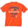 NCAA Florida Gators Lost and Found Short Sleeve T-Shirt, Large, Orange view 1
