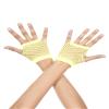 Music Legs Thick Diamond net Gloves Neon Yellow view 1