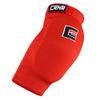 Combat Corner Muay Thai Elbow Pads for MMA, Boxing, Kickboxing, Martial Arts (Red, Large/X-Large) view 2