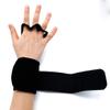 AEOLOS Leather Gymnastics Hand Grips-Great for Gymnastics,Pull up,Weight Lifting,Kettlebells and Cross Training (Black, Small) view 3