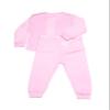 Girls Thermal Underwear Set (2T, Mauve) view 2