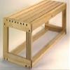 Har-Tru Tennis, Bocce, Golf Court Accessories - Benches - Dent-Saver Bench, Indoor view 1