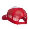 Ash Ketchum Embroidered Mesh Cap - White Red OSFM view 3