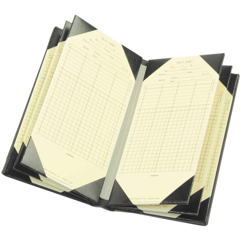 Forestry Suppliers Hand-Held Tally Books, Holds Ten Sheets