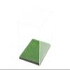 Better Display Cases Clear Acrylic Mini - Miniature Football Helmet (not Full Size) Display Case with Turf Base (A003-CTB) view 4