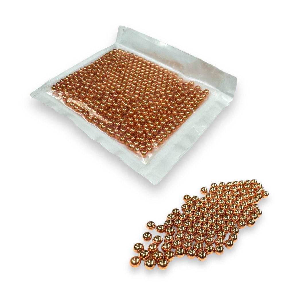 BC Precision 500 ct Copper Plated Metal BBS 4.5mm (.177 Cal), Premium Match Grade, Ideal for Precision Shooting and Target Practice