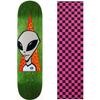 Alien Workshop Skateboard Deck Visitor 8.25" (Asst Clrs) Checker Pink Grip view 1