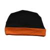 Monag Infant Unisex Ringer Cap Black/Orange OS view 1