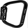 Rock Exotica rockSteel Auto-Lock Black Carabiner - Carabiner Heavy Duty 50kN Locking Carabiner for Rock Climbing and Professional Climbing Gear, Rescue, and Industrial Use view 1