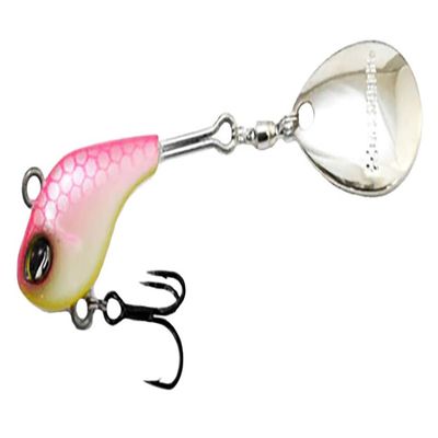 GEECRACK Daisy Spin Lure, 1/4 oz, #006 Pink Back Pearl