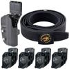 Black Scorpion Gear Competition Rig | 1 Heavy Duty Belt, 1 OWB Kydex Pro Holster | 4 Single/Double Stack Ambidextrous Magazine Pouches IPSC, USPSA, 3-Gun Approved (M, CZ 75 SP-01) view 1