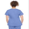 Healing Hands Scrub Top for Women with 3 Pockets and Easy Care, 2-Way Stretch Fabric Plus Size 2278, 2XL, Ceil view 2