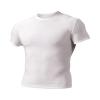 A4 N3130 - Shorts Sleeve Compression Crew Shirt White view 1