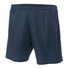 A4 N5296 - Lined 9" Inseam Tricot Mesh Shorts Navy view 2