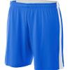 A4 N5284 - Adult Reversible Moisture Management Shorts Royal/White view 1