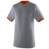 Augusta Sportswear Mens Synthetic Athletic-t-shirts, Athletic Heather/Orange, 3X-Large US view 1