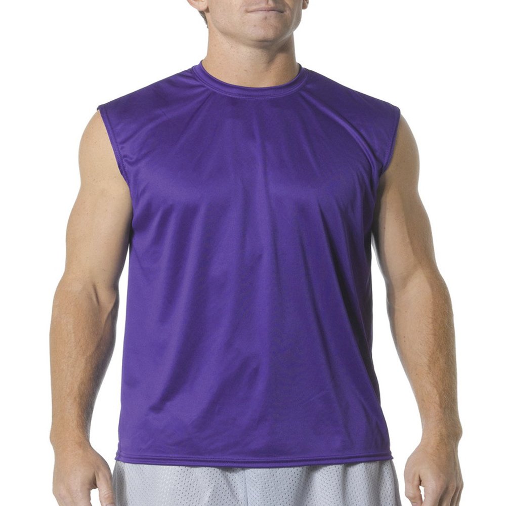 A4 N2295 - Men's Cooling Performance Muscle T-Shirt Purple