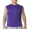 A4 N2295 - Men's Cooling Performance Muscle T-Shirt Purple view 1