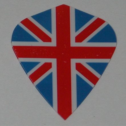 US Darts - 5 Sets (15 Flights) - Union Jack England - Hard Poly Flights