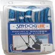 3/8 X 6FT NAVY Double Braided Nylon Fender Line (Seadog)