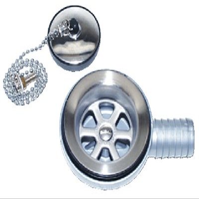 Scandvik 10306P Low Profile Drain 1in Hose Bar