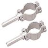 Zinc Plated Steel Clamp-On Oar Locks (Sea-Dog Line) view 1