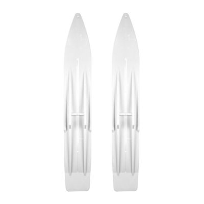 SLYDOG SKIS 7" Powder Ski, Single White 310118