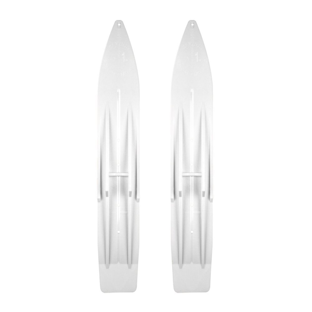 SLYDOG SKIS 7" Powder Ski, Single White 310118