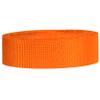 Strapworks Lightweight Polypropylene Webbing - Poly Strapping for Outdoor DIY Gear Repair, Pet Collars, Crafts  1.5 Inch x 50 Yards - Orange view 1