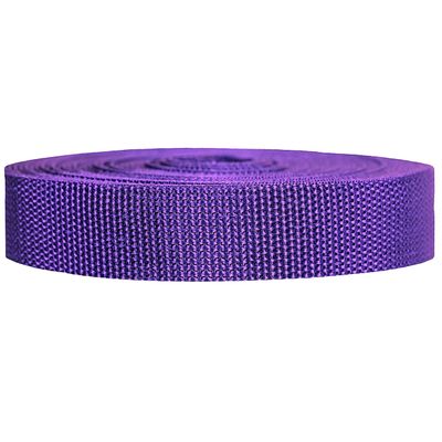 Strapworks Heavyweight Polypropylene Webbing - Heavy Duty Poly Strapping for Outdoor DIY Gear Repair, 1.5 Inch x 50 Yards, Purple