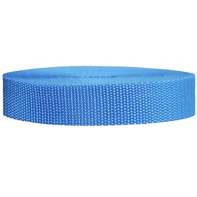Strapworks Heavyweight Polypropylene Webbing - Heavy Duty Poly Strapping for Outdoor DIY Gear Repair, 1.5 Inch x 50 Yards, Powder Blue