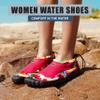 NORTY Women's Water Shoes - Aqua Swim Socks for Beach, Boat, and Pool - Skeletoe Barefoot Design - Cruise Ship Essentials - Hiking and Camping Footwear - Black/Purple,Size 5 view 2