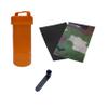 ALEKO BTRKITCM Complete Essentials Repair Kit for Inflatable Boat Mattress Pool Toys 2 PVC Patches Valve Wrench Camouflage and Black view 1