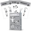 NewMe Fitness Dumbbell Workout Cards, Instructional Fitness Deck for Women & Men, Beginner Fitness Guide to Training Exercises at Home or Gym (Dumbbell, Vol 1) view 1