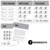 NewMe Fitness Dumbbell Workout Cards, Instructional Fitness Deck for Women & Men, Beginner Fitness Guide to Training Exercises at Home or Gym (Dumbbell, Vol 1) view 3