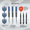 Shot Darts Steel Tip Viking Raven 90% Tungsten Barrels Center Balanced with Dual Grip for Precision Pro Level Design with Premium Flights and Metal Tips Handcrafted Quality Made in New Zealand view 3