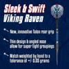 Shot Darts Steel Tip Viking Raven 90% Tungsten Barrels Center Balanced with Dual Grip for Precision Pro Level Design with Premium Flights and Metal Tips Handcrafted Quality Made in New Zealand view 4