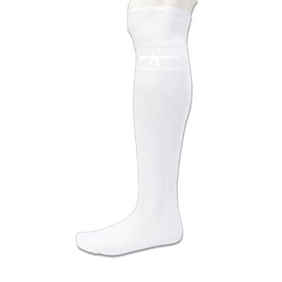 AR-15 Come And take It Soccer Sports Dress Sock White