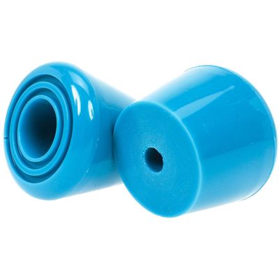 Rookie Toestop (2 PK + Nut) All Star Wheels, Unisex Adult, Unisex_Adult, RKE-BRK-0101, Azul, one Size