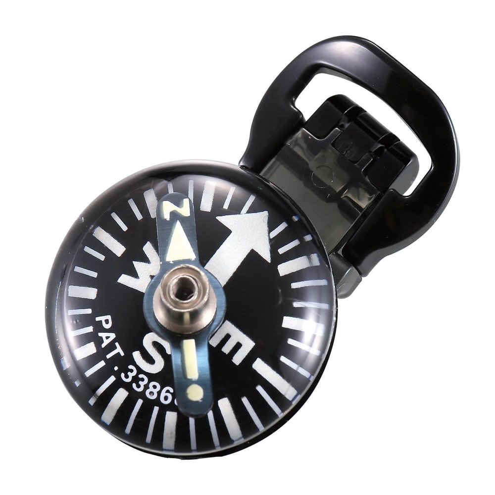 Captain Stag Clip Compass Black