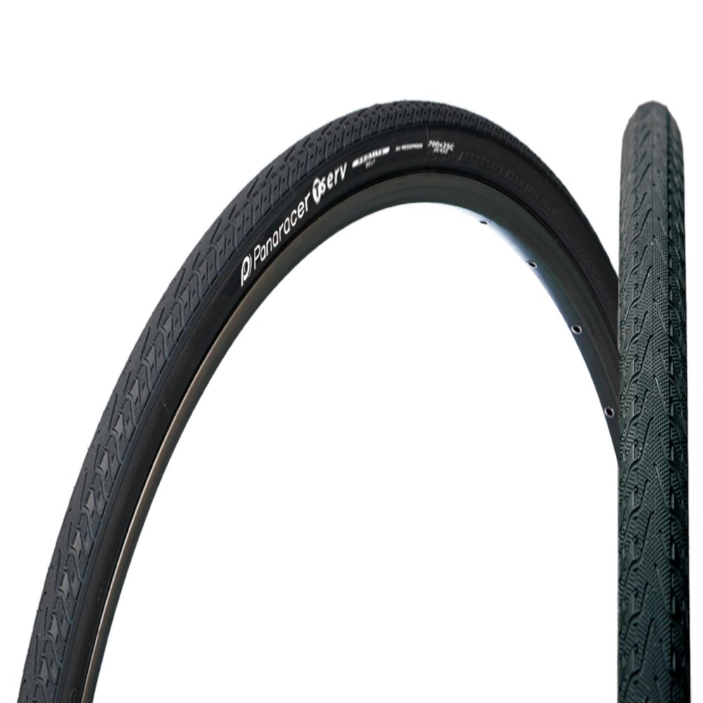 Panaracer F26125-TSV-B3 Clincher Tires, 1.0 x 0.5 inches (26 x 1.25 mm), Black (for Mountain Bikes, Touring Cars/Long Rides, Street Rides, Commuting to Work