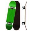 Yocaher Professional Complete 7.75" Skateboard w/7Ply Maple Deck, BlackWidow Premium Grip Tape, Aluminum Alloy Truck, ABEC-9 Bearing - Stain Green view 1