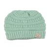 C.C NYFASHION101 Kids Cute Warm and Comfy Children's Knit Ski Beanie Hat, Mint view 1