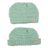C.C NYFASHION101 Kids Cute Warm and Comfy Children's Knit Ski Beanie Hat, Mint view 4