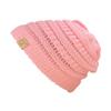 C.C NYFASHION101 Kids Cute Warm and Comfy Children's Knit Ski Beanie Hat, Pale Pink view 2